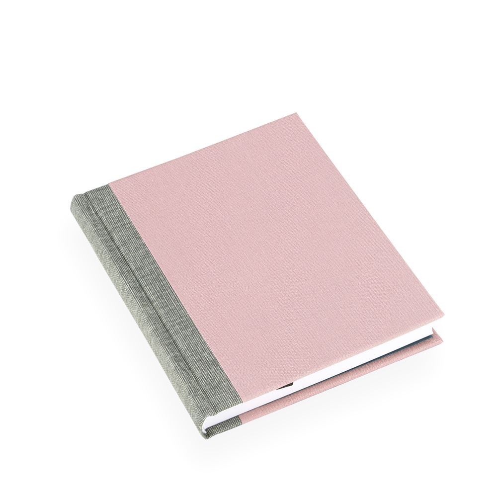 Notizbuch A6+, Dusty Pink/Pebble Grey