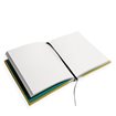 Carnet toilé, Sun Yellow/Ivory