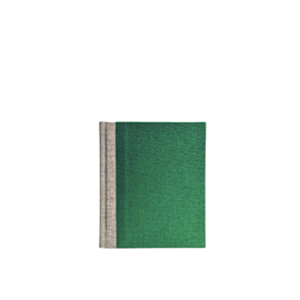 Notizbuch A6+, Clover Green/Pebble Grey