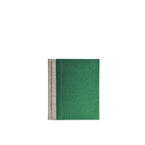 Inbunden anteckningsbok, Klövergrön/Stengrå