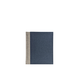 Notizbuch A6+, Smoke Blue/Pebble Grey