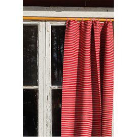 Leksand Curtain Wool, Red