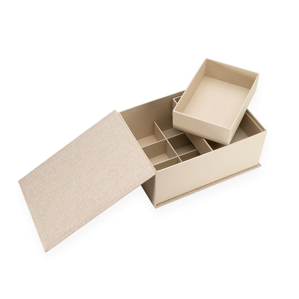 Box Collector Medium, Sandbrown
