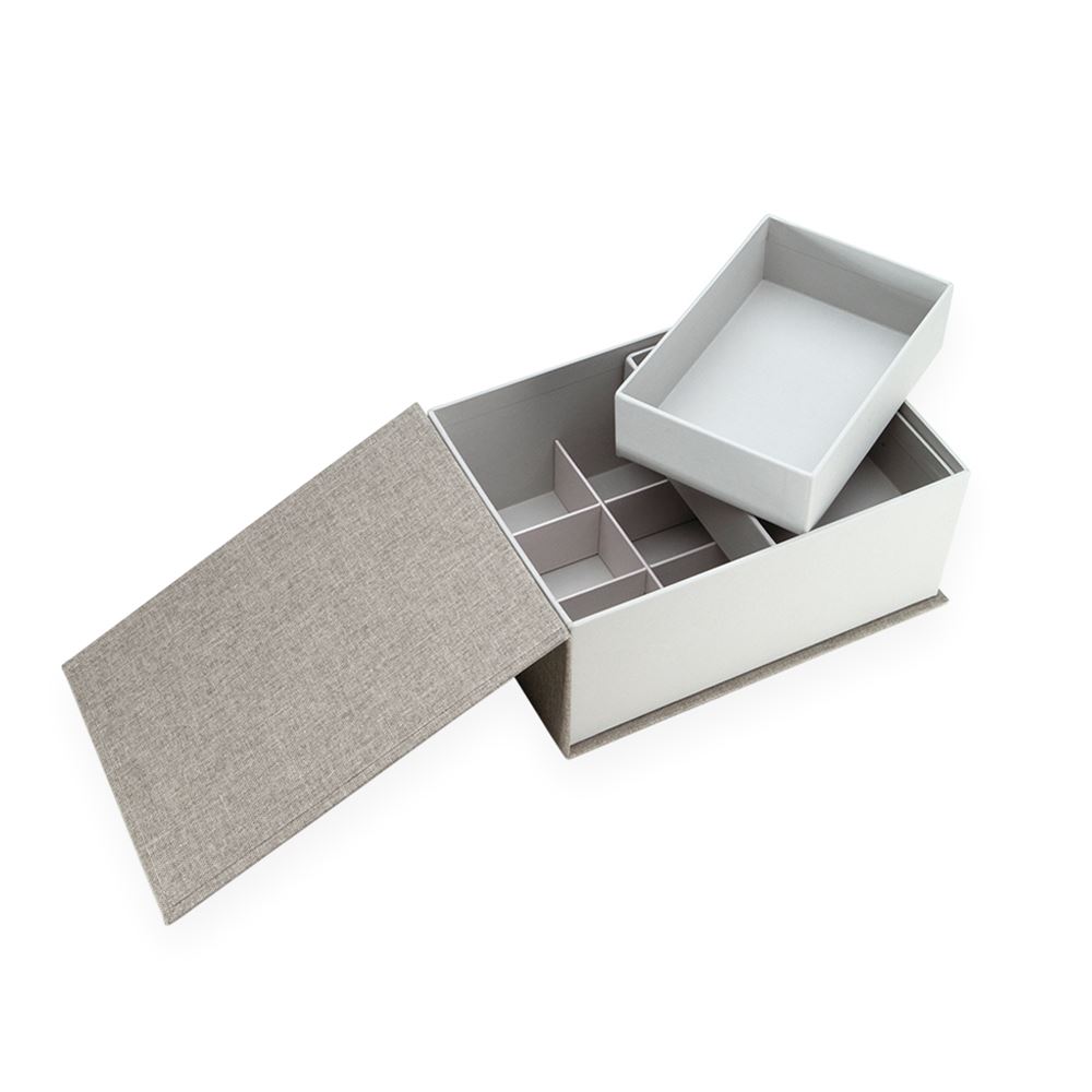 Collector Box Medium, Pebble Grey