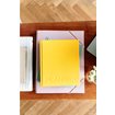 Hardcover Weekly Undated Planner, Sun Yellow