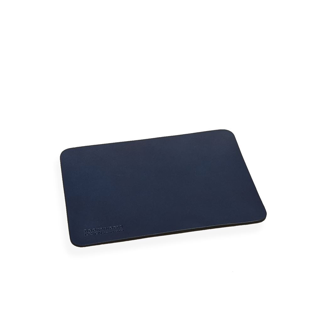 Leather Mouse Pad, Dark Blue