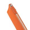 Pencil Case Leather, Orange