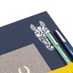 Planner & Stitched Notebook Kit, Smoke Blue, Get the Gallop