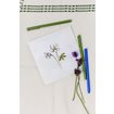 Cotton Paper Card, Windflower