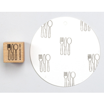 Stamp Cutlery outline
