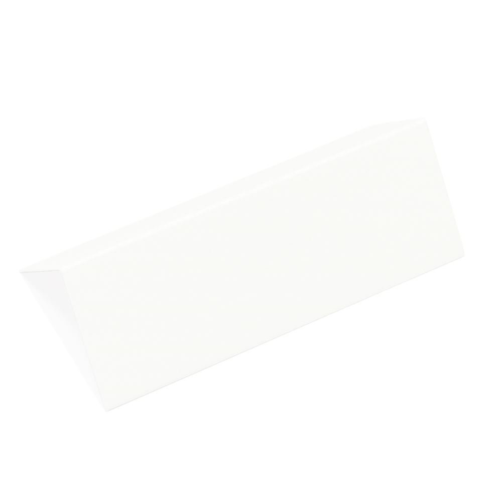 Tischkarten aus Baumwollpapier, Weiß