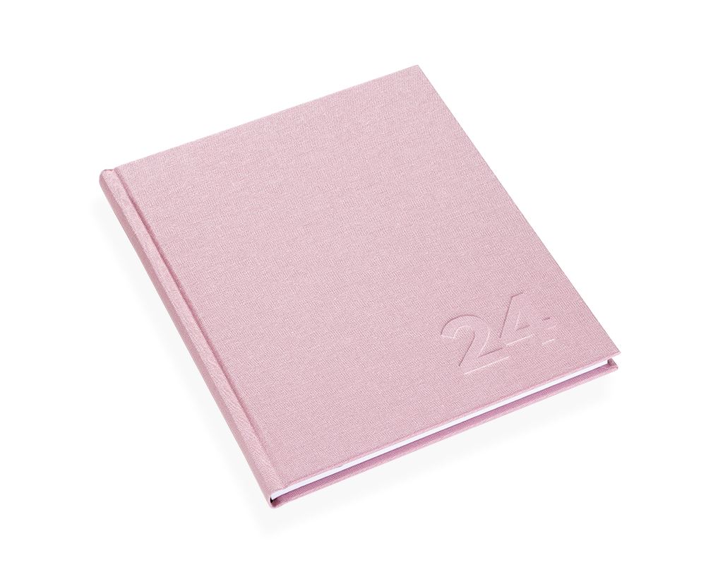 Calendar Hardcover 2024, Dusty Pink
