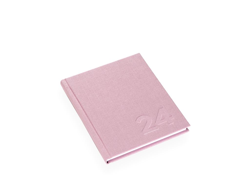 Kalender gebunden 2024, Dusty Pink