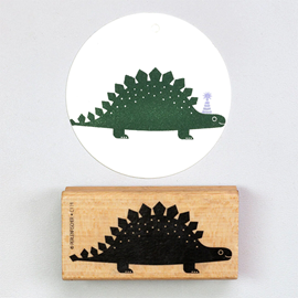 Stamp Stegosaurus