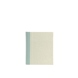Notebook Hardcover, Linden Flower/Dusty green