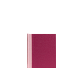 Notebook Hardcover, Blackberry/Dusty pink