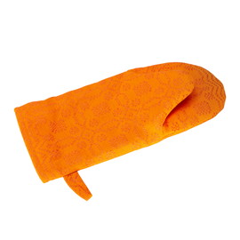 Ofenhandschuhe, Tällbergskrus, Orange
