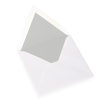 Envelope, Coloured liner, Pebble Grey