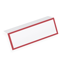Place cards in cotton paper, Rose Red