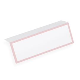 Tischkarten aus Baumwollpapier, Dusty Pink