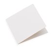 Faltkarte aus Baumwollpapier, White