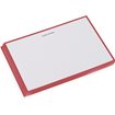 Correspondence cards with embossing, Rose Red