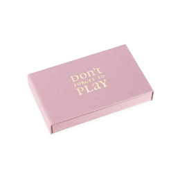 Game Box, Dusty Pink and Gold