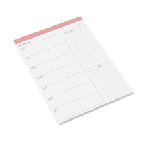 Meal Planner, Dusty Pink
