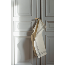 Daladräll Towel, White/Grey