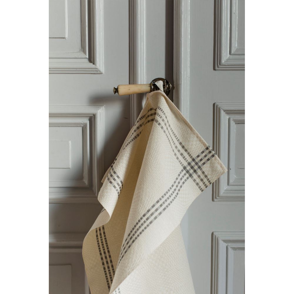 Tea Towel, Daladräll, White/Grey
