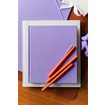 Notebook Hardcover, 170 x 200 mm, Lavender