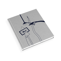 Notebook Hardcover, 170 x 200 mm, Living room