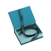 Box with Silk Ribbons, Emerald Green