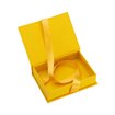 Boîte avec rubans en satin, Sun Yellow