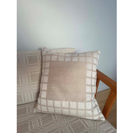 Isrutan cushion, bleached or unbleached
