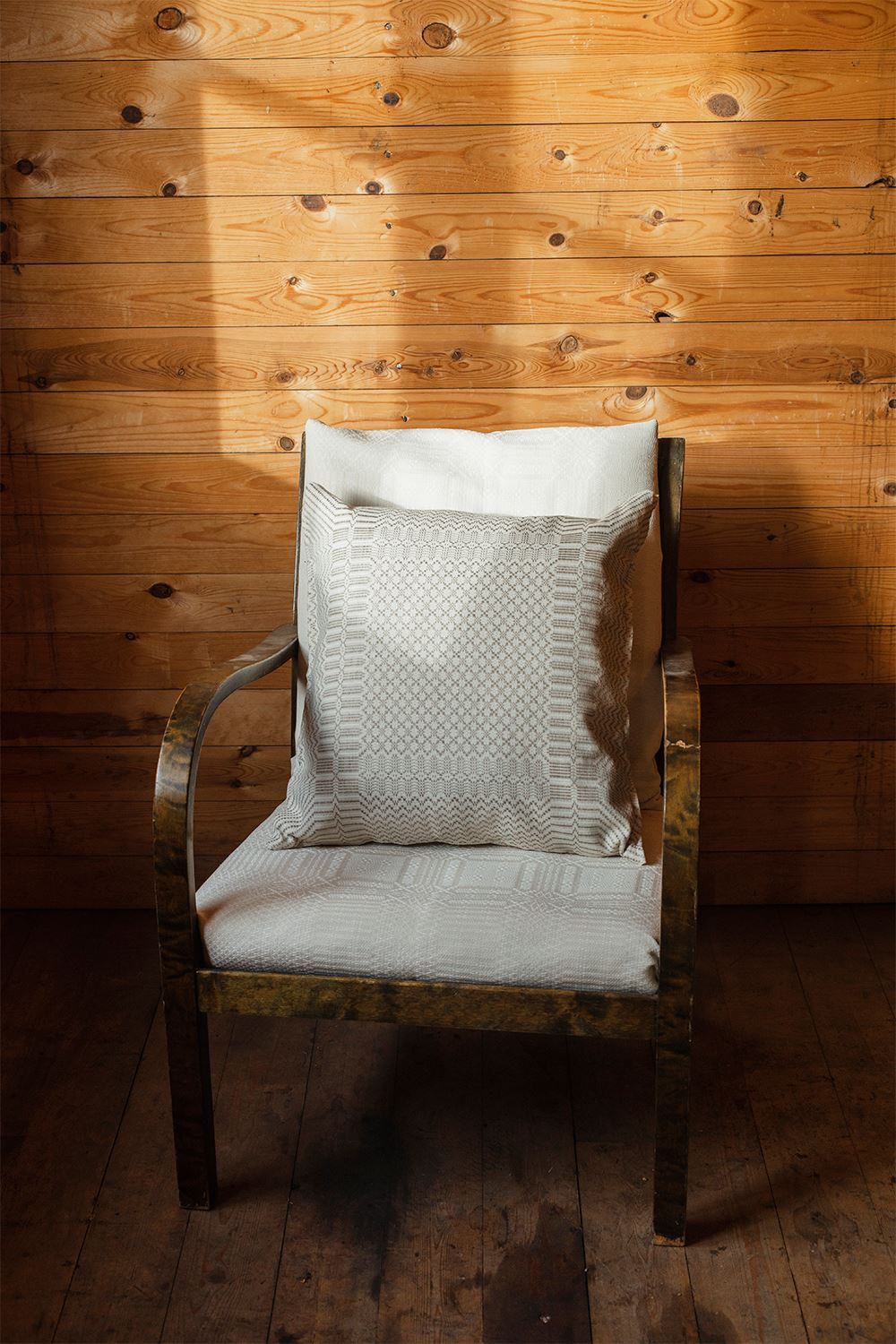 Cushion, Åhldräll, Green/Black