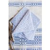 Paper napkins, Tällbergskrus, blue