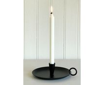 CANDLEPLATE D.20CM BLACK