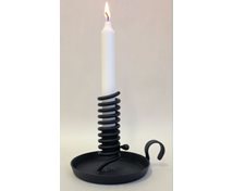 CANDLEHOLDER H.13CM BLACK
