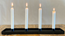 4-CANDLE FORM 47X12CM