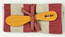 SET RÖDBEIGE HANDDUK/KNIV GOD JUL