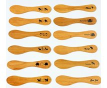 BUTTERKNIFE IN ALDER WITH PRINT