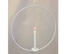 CANDLERING HANG.58CM WITH 2 HOOKS