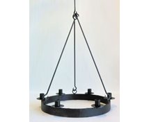 OILB.CHANDELIER 6 C. 38CM 4 HOOKS
