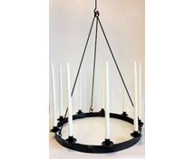 OILB.9-CANDLERING 57CM 5 HOOKS