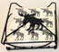NAPKINRACK MOOSE FLAT BLACK