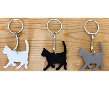 KEYRING CAT 42MM