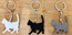 NYCKELRING KATT 42MM