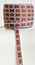 RIBBON 9MM BROWNWHITE 25m/roll