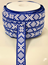 RIBBON 15MM WHITEBLUE 25m/roll